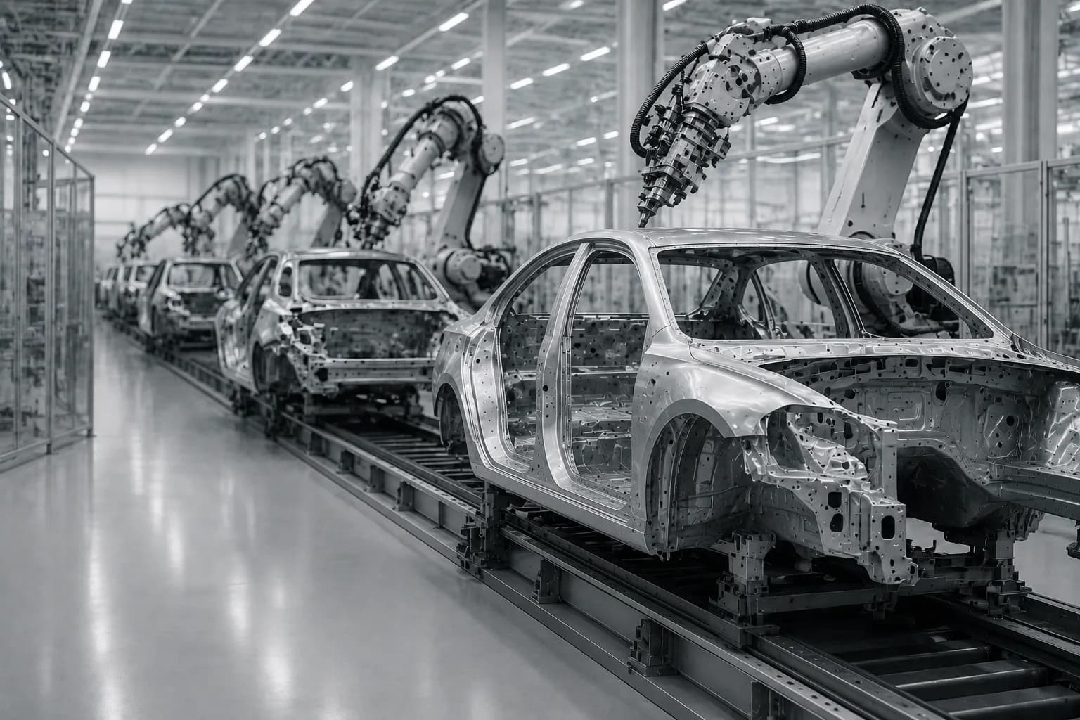 Иллюстрация отрасли «Автомобилестроение»